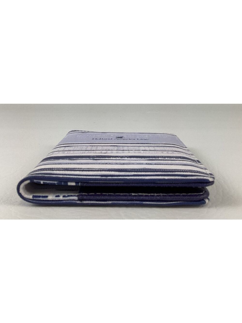 Holland America Cruise Lines Passport Holder Blue And White Logo Travel Wallet - Picture 5 of 6